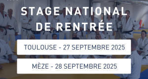Stage National de Rentrée 2025 : à vos agendas !